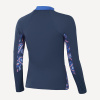 Футболка лайкра Speedo Long Sleeve Rash Top длинный рукав (Женский; M; синий/мультиколор)